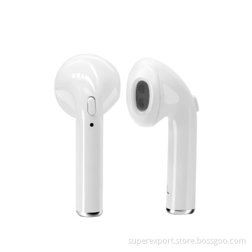 TWS I7 Mini Microphone Stereo Wireless Earbuds Bluetooth Headset